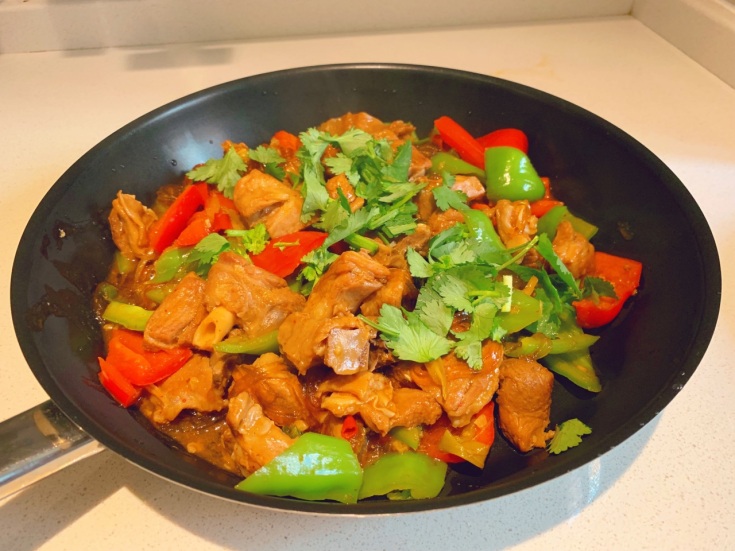 爆炒羊羔肉